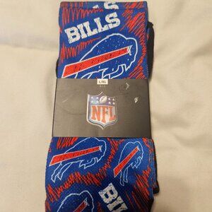 NEW - Rock Em - Buffalo Bills Logo Sketch Socks - Size Men's L/XL (9-13)